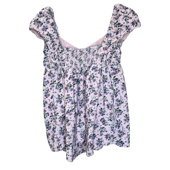 Free People Gaia Printed Tunic Floral Corduroy XS - Picture 3 of 6